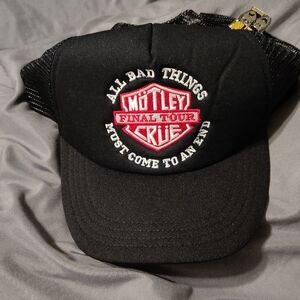 Black Mötley Crüe Tour Cap